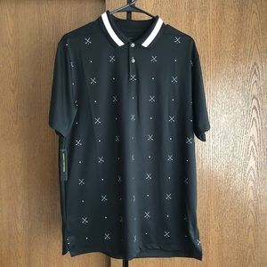 nike men's vapor print golf polo - Size medium